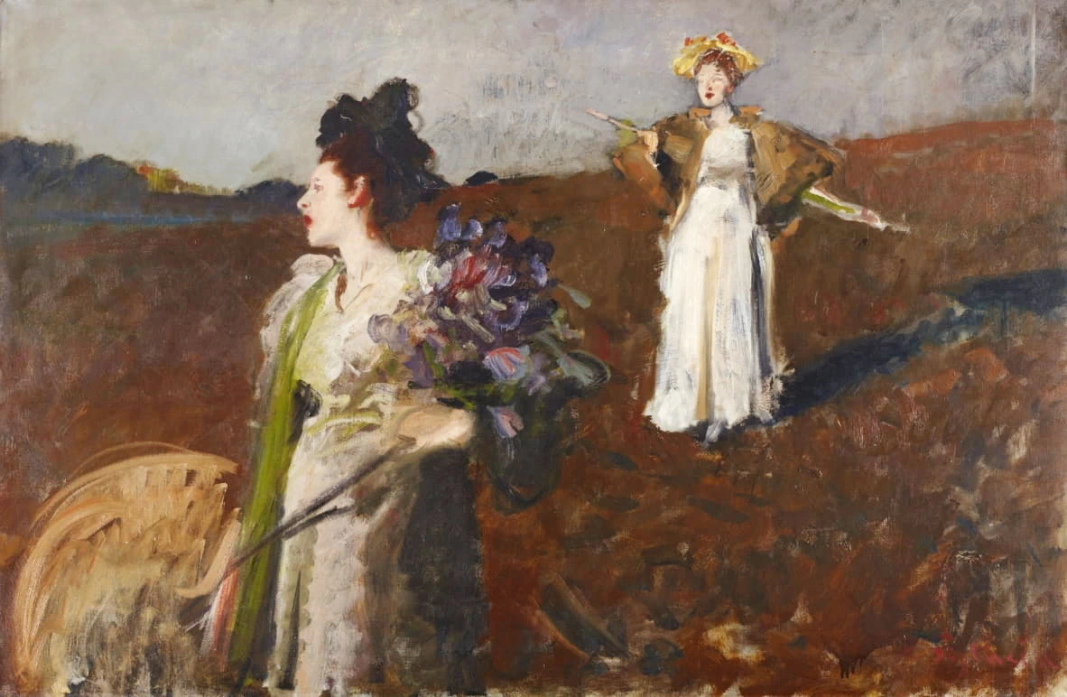 Bruno Piglhein - La passeggiata, Städtische Galerie im Lenbachhaus und Kunstbau München